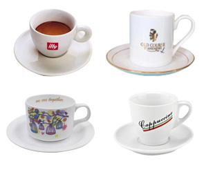 espresso cup with plaes